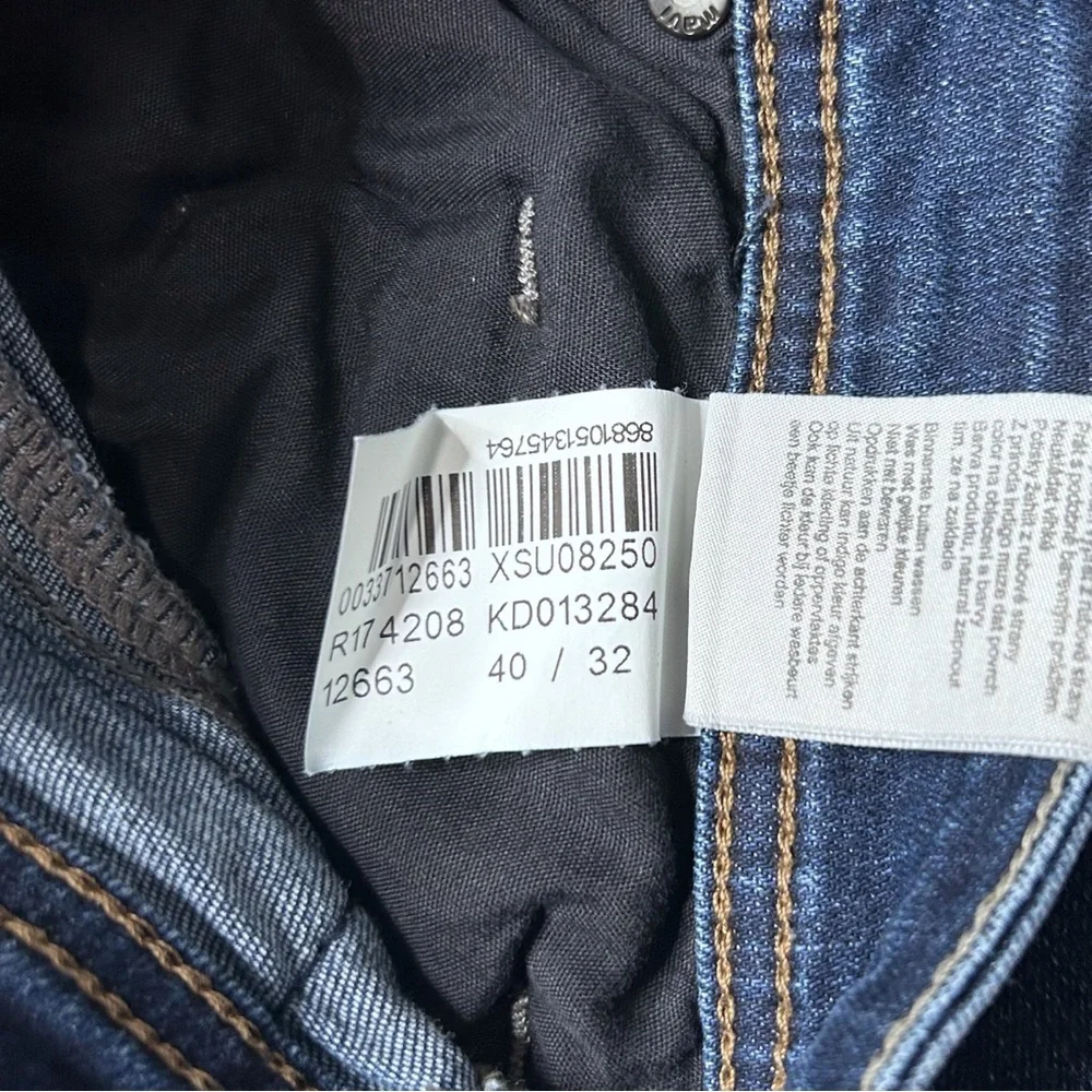 40/32 Mavi Jeans Matt Relaxed Straight Leg Men’s Size 40 32 Dark Wash
